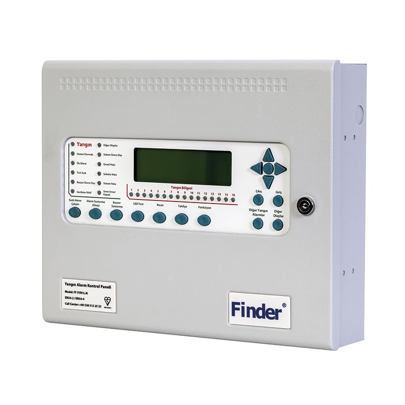 Intelligent Addressable Fire Alarm Control Panel FF SYN1L-N