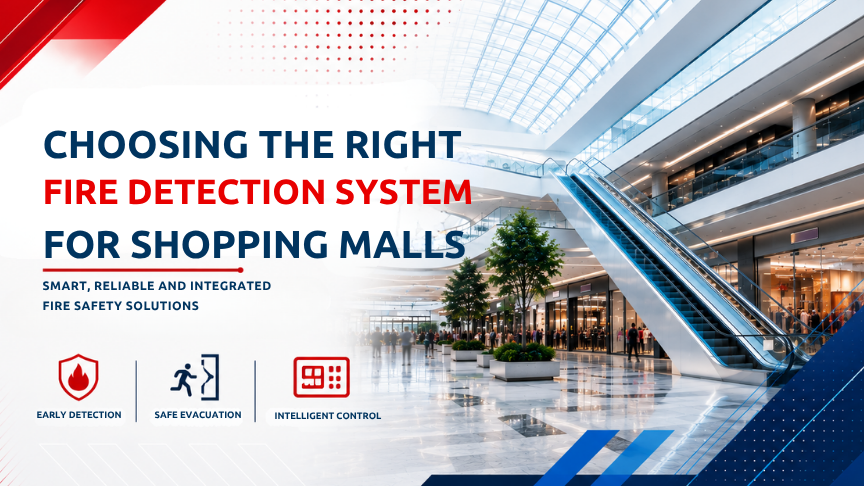 Choosing the Right Fire Detection System for Shopping Malls (2026): Smart and Reliable Fire Protection Solutions