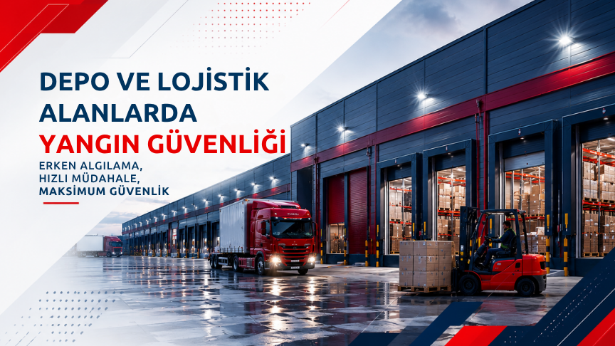Depo ve Lojistik Alanlarda Yangın Güvenliği: Riskler, Çözümler ve En İyi Uygulamalar (2026)