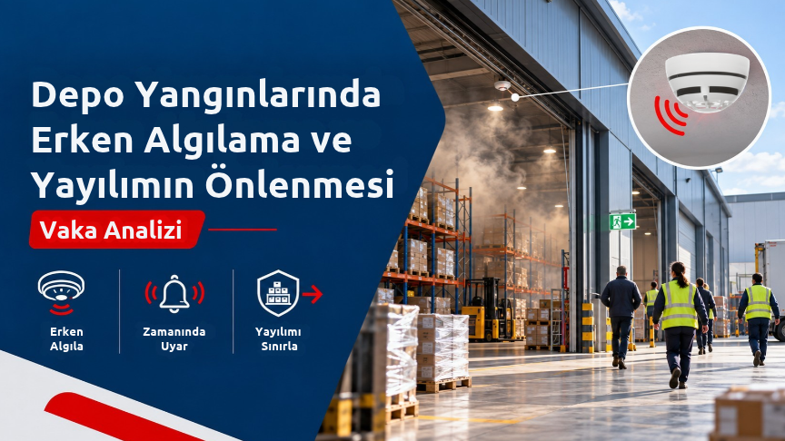 Depo Yangınlarında Erken Algılama ve Yangının Yayılımının Önlenmesi