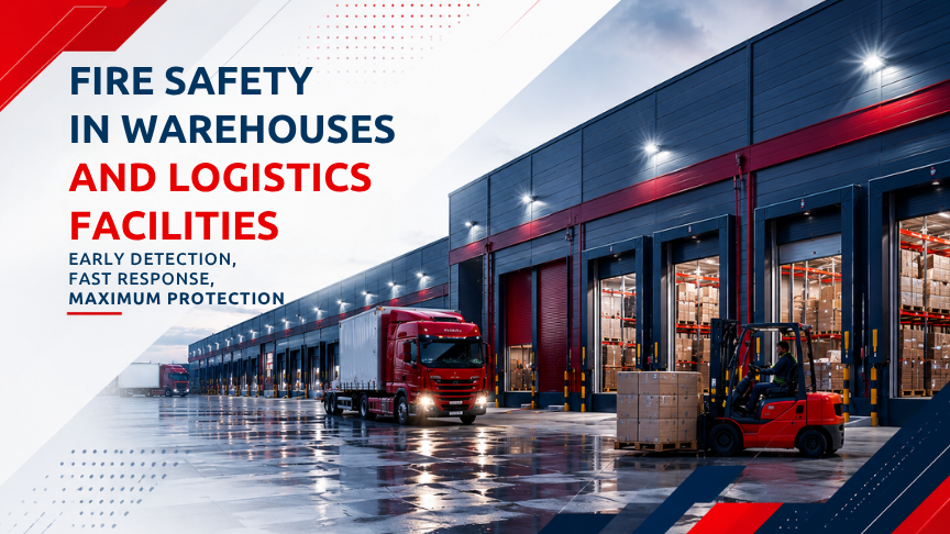 Fire Safety in Warehouses and Logistics Facilities: Risks, Detection Technologies and Best Practices (2026)