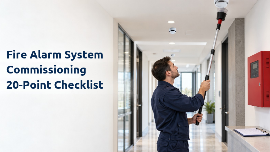 Fire Alarm Commissioning: 20-Point Pre-Handover Checklist | Finder