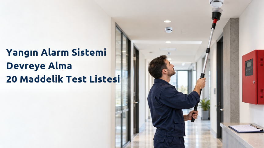 Yangın Alarm Sistemi Devreye Alma: 20 Maddelik Test Listesi | Finder