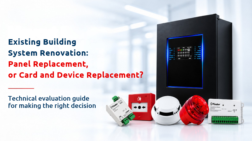 Fire Alarm Retrofit: Replace the Panel, Boards or Field Devices?
